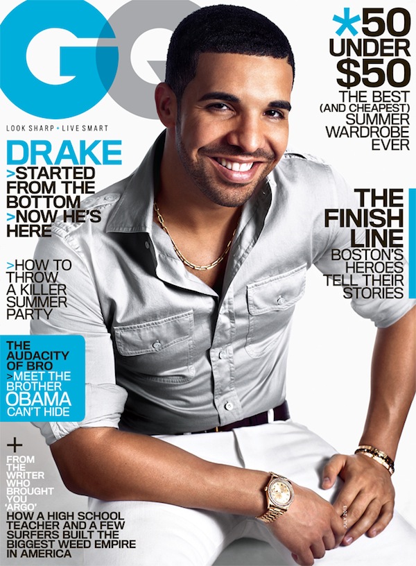 Drake Covers GQ July 2013