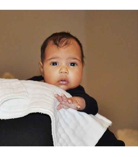 Best of 2013 Celebrity Instagram Pics North West www.jinnaloves.com