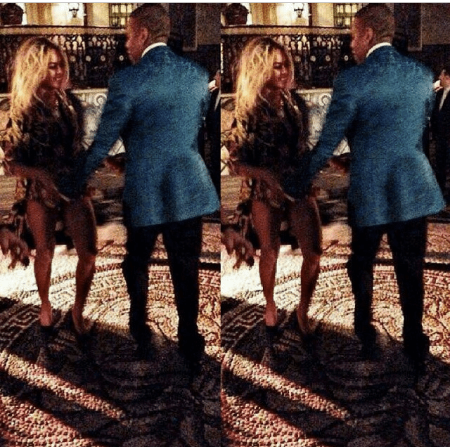 Bey and Jay NYE 2014