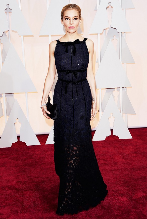 Sienna Miller Oscars 2015